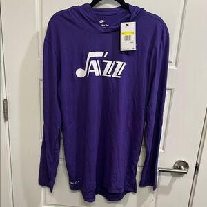 Nike Purple Long Sleeve Jazz Tee